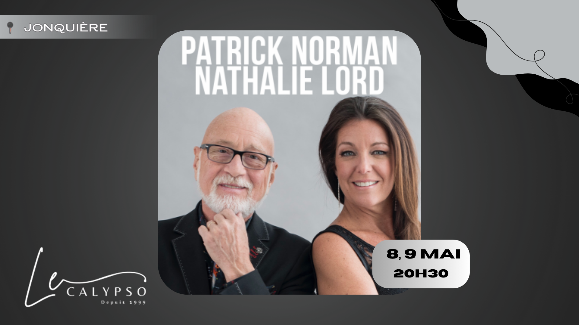 Patrick Norman et Nathalie Lord